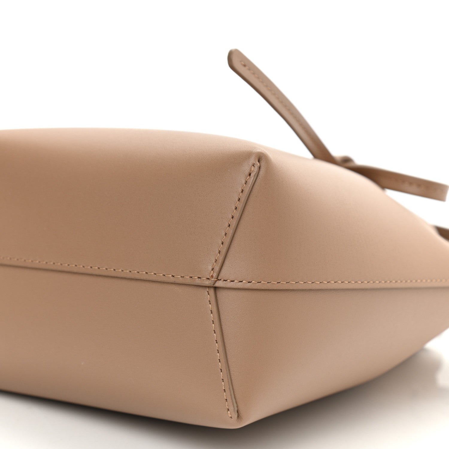 Mansur Gavriel Calfskin Mini Mini Bucket Bag Biscotto 8 of 9