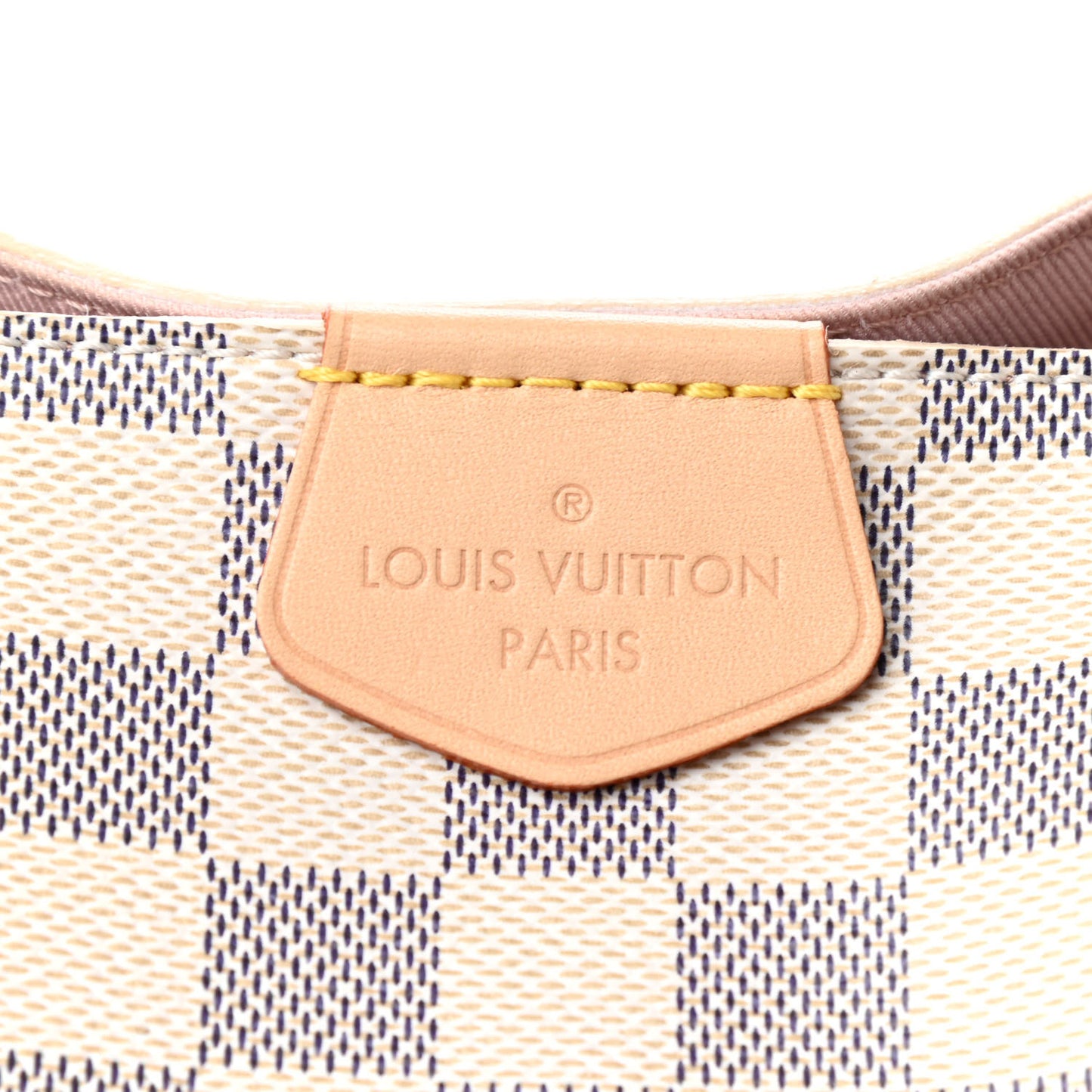 Damier Azur Graceful PM Rose Ballerine