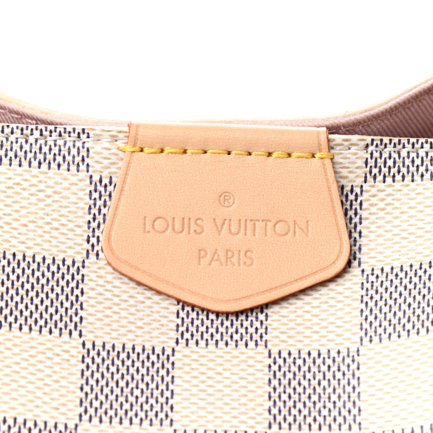Louis Vuitton Damier Azur Graceful PM Rose Ballerine 8 of 10