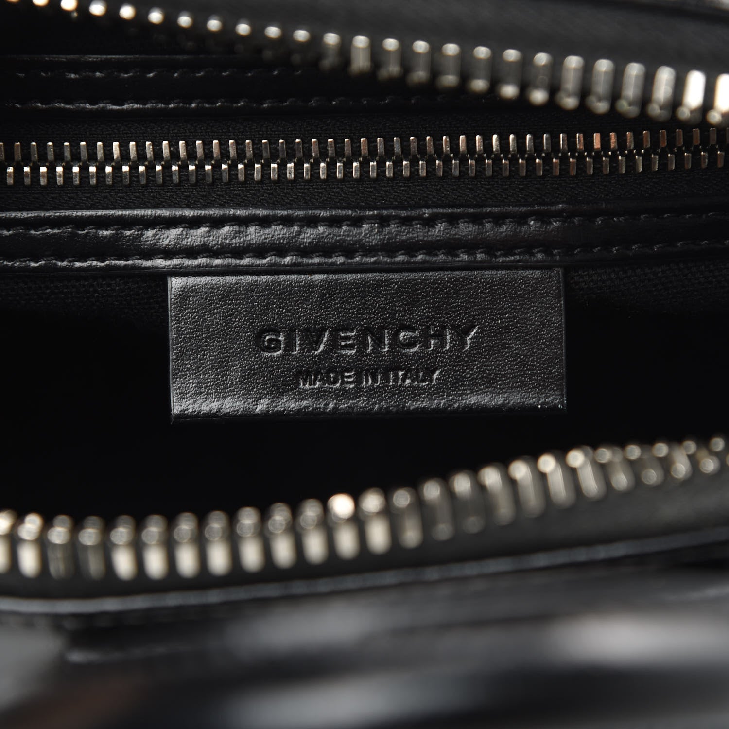 Givenchy Shiny Lord Calfskin Mini Antigona Black 6 of 12