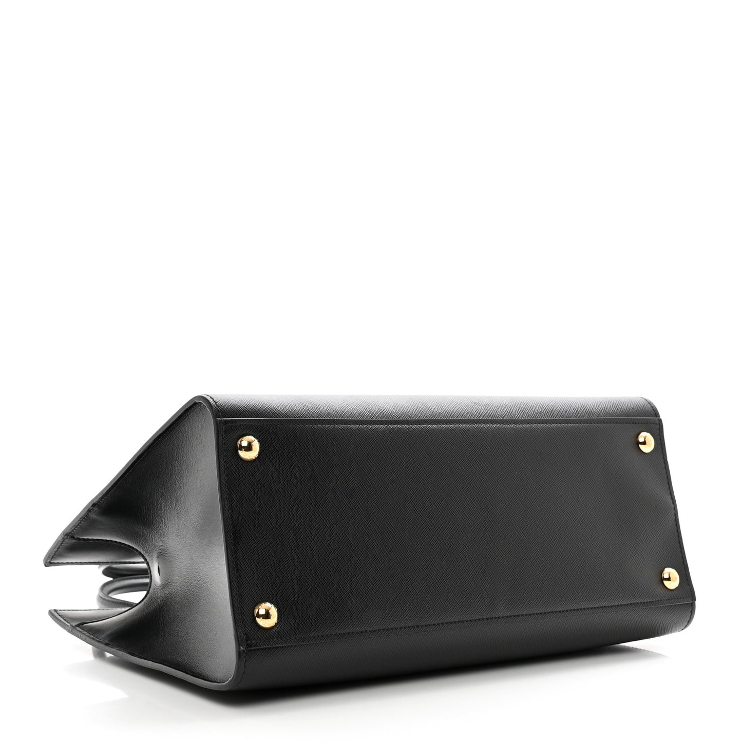 Saffiano Soft Calfskin Tote Black