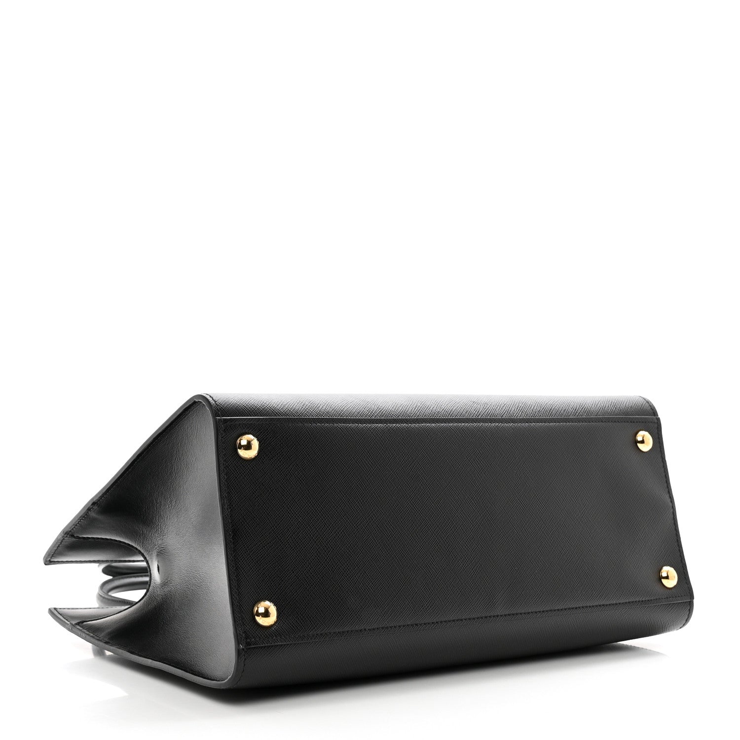 Prada Saffiano Soft Calfskin Tote Black 4 of 9