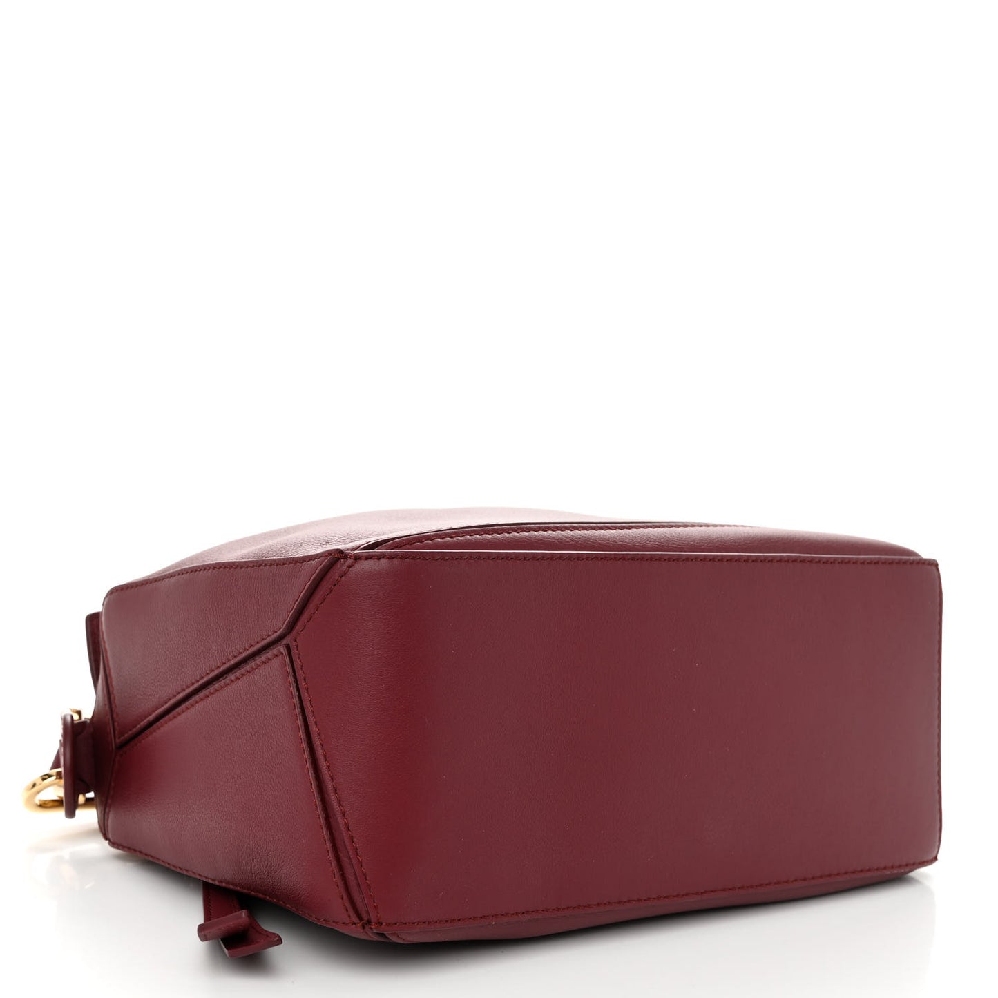 Calfskin Small Puzzle Bag Wine