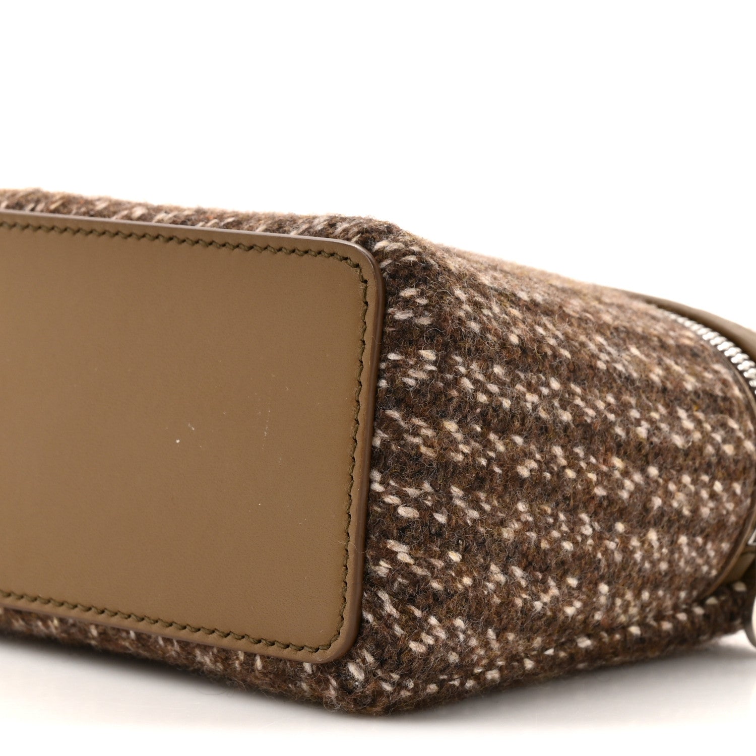 Loro Piana Cashmere Extra Pocket Pouch L19 Mocha Latte Ebony 9 of 10