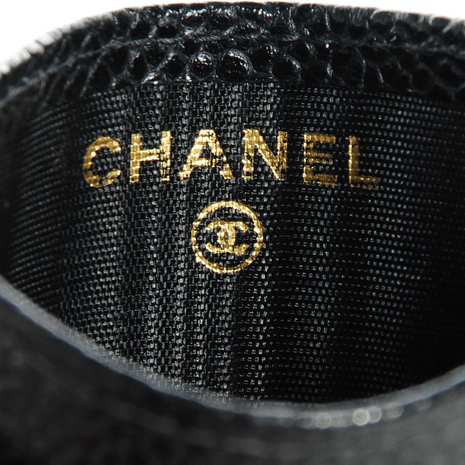 Chanel Caviar Timeless CC Card Holder Black 6 of 8
