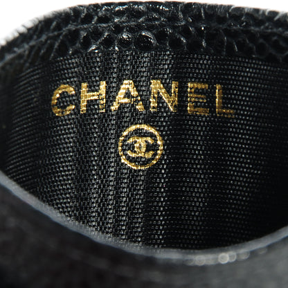 Chanel Caviar Timeless CC Card Holder Black 6 of 8