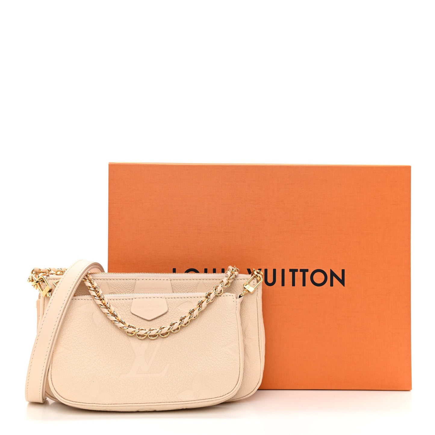 Empreinte Monogram Giant Multi Pochette Accessories Cream