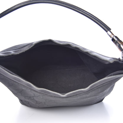 Gucci Nylon Monogram Small Hobo Black 4 of 15