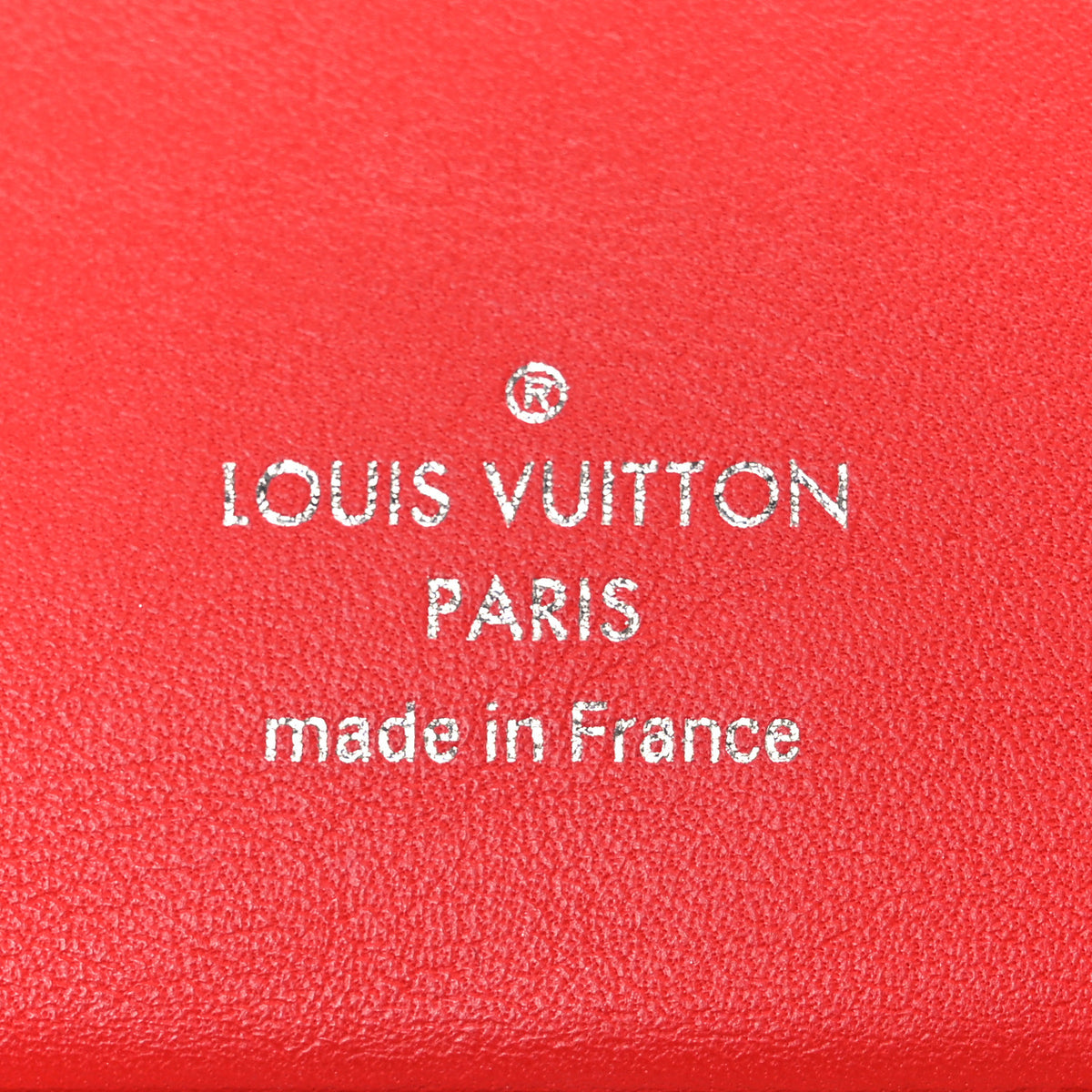 Louis Vuitton Monogram Elizabeth Pencil Pouch Red 6 of 7
