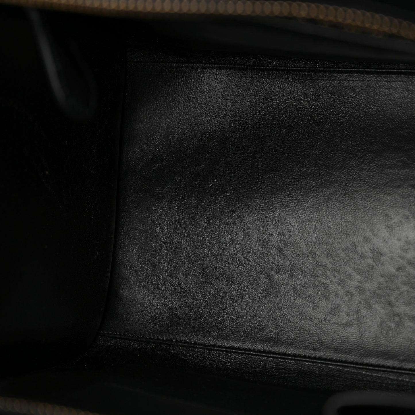 Bullhide Calfskin Nubuck Mini Bi-Color Luggage Black White