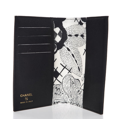 Chanel Goatskin Passport Holder Black 5 of 8