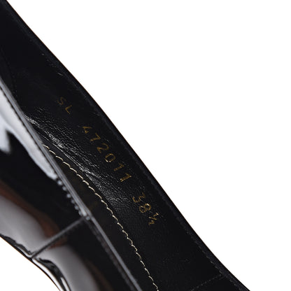 Saint Laurent Patent Opyum 110 Pumps 38.5 Black 8 of 9