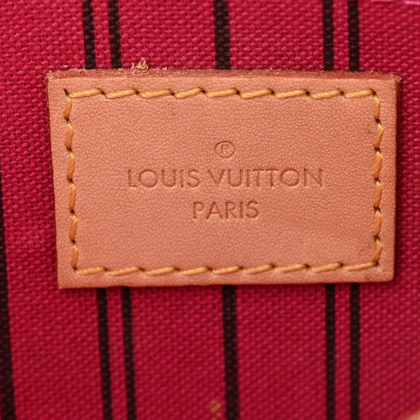 Monogram Neverfull MM GM Pochette Pivoine