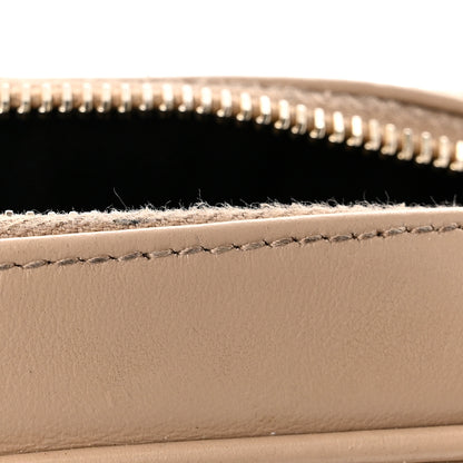 Saint Laurent Calfskin Matelasse Monogram Lou Camera Bag Dark Beige 12 of 16