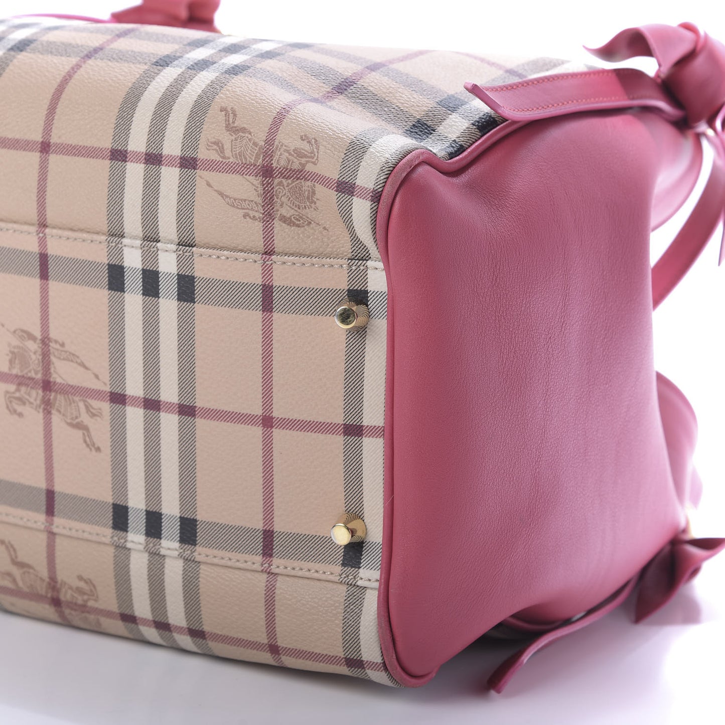 Haymarket Check Bow Canterbury Tote Pink