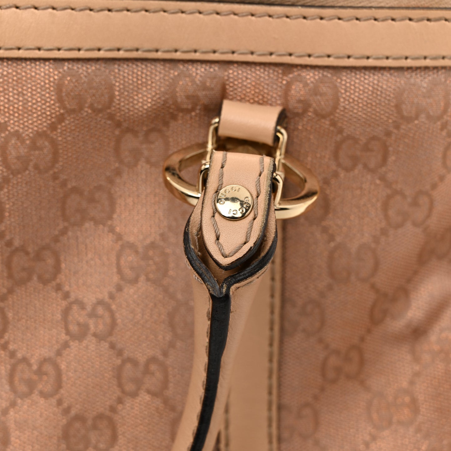 Metallic Monogram Small Lovely Heart Pink