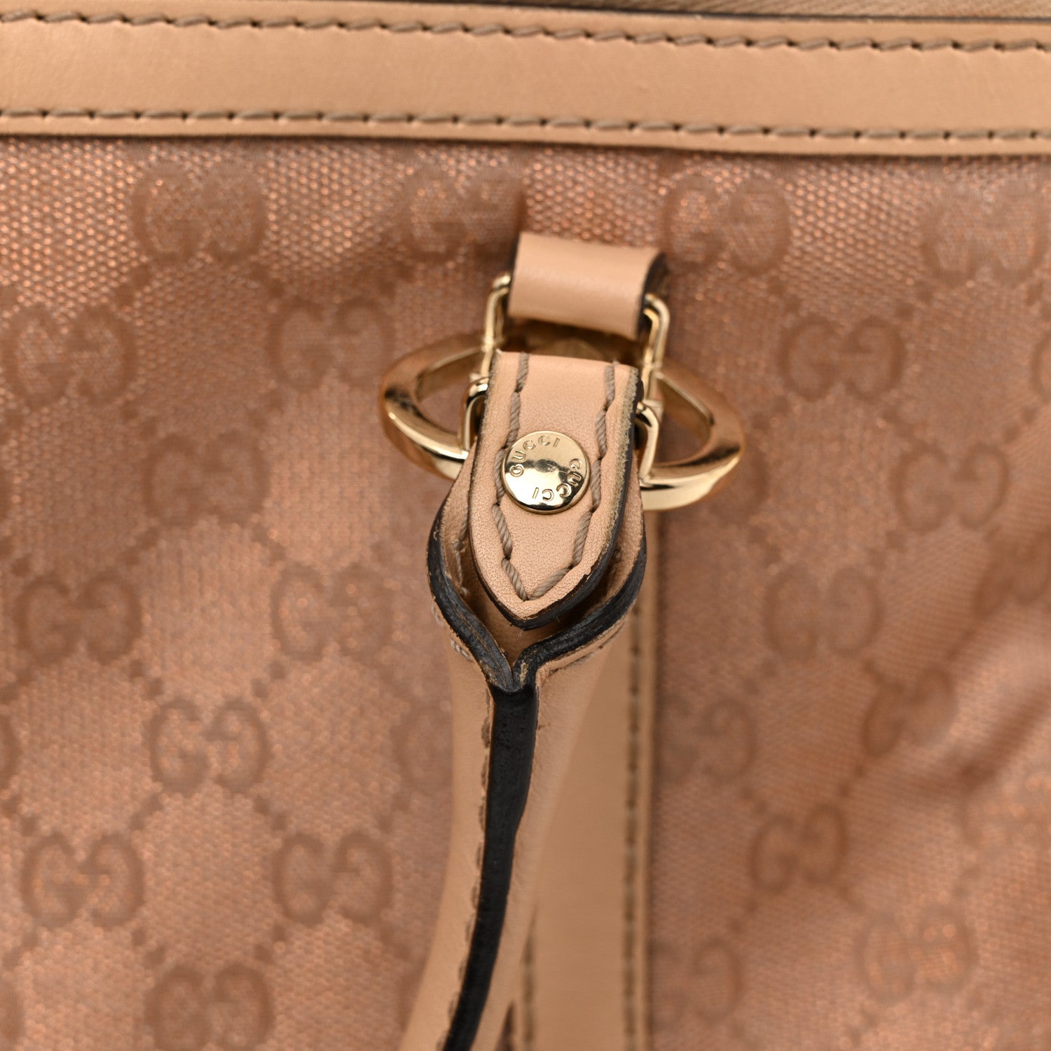 Gucci Metallic Monogram Small Lovely Heart Pink 13 of 15