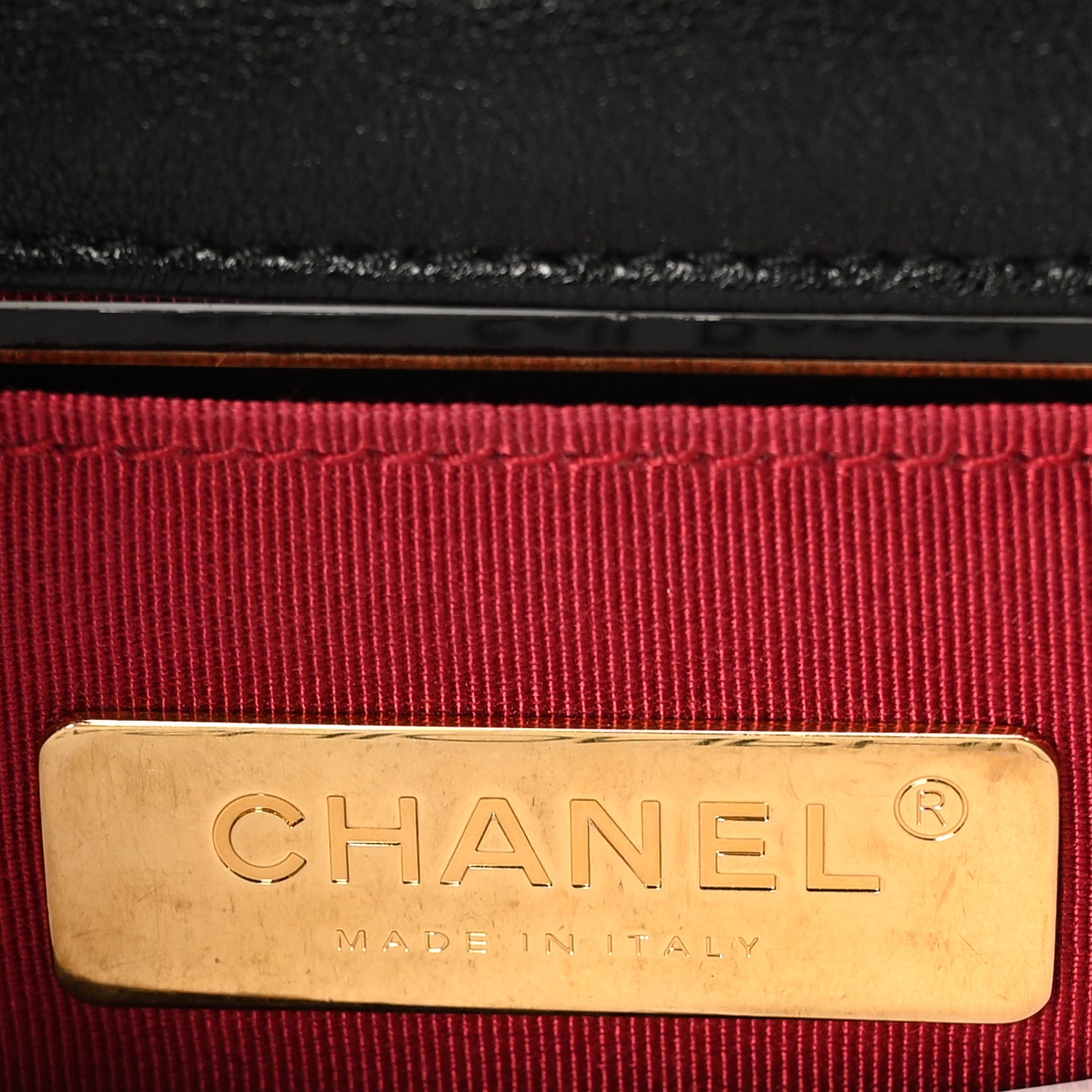 Chanel Goatskin Quilted Chanel 19 Waist Bag Black 6 of 10
