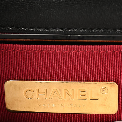 Chanel Goatskin Quilted Chanel 19 Waist Bag Black 6 of 10