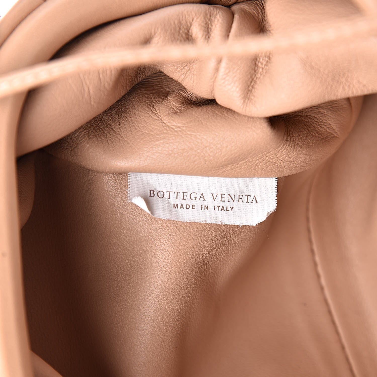 Bottega Veneta Nappa Intrecciato The Mini Pouch Almond 7 of 12