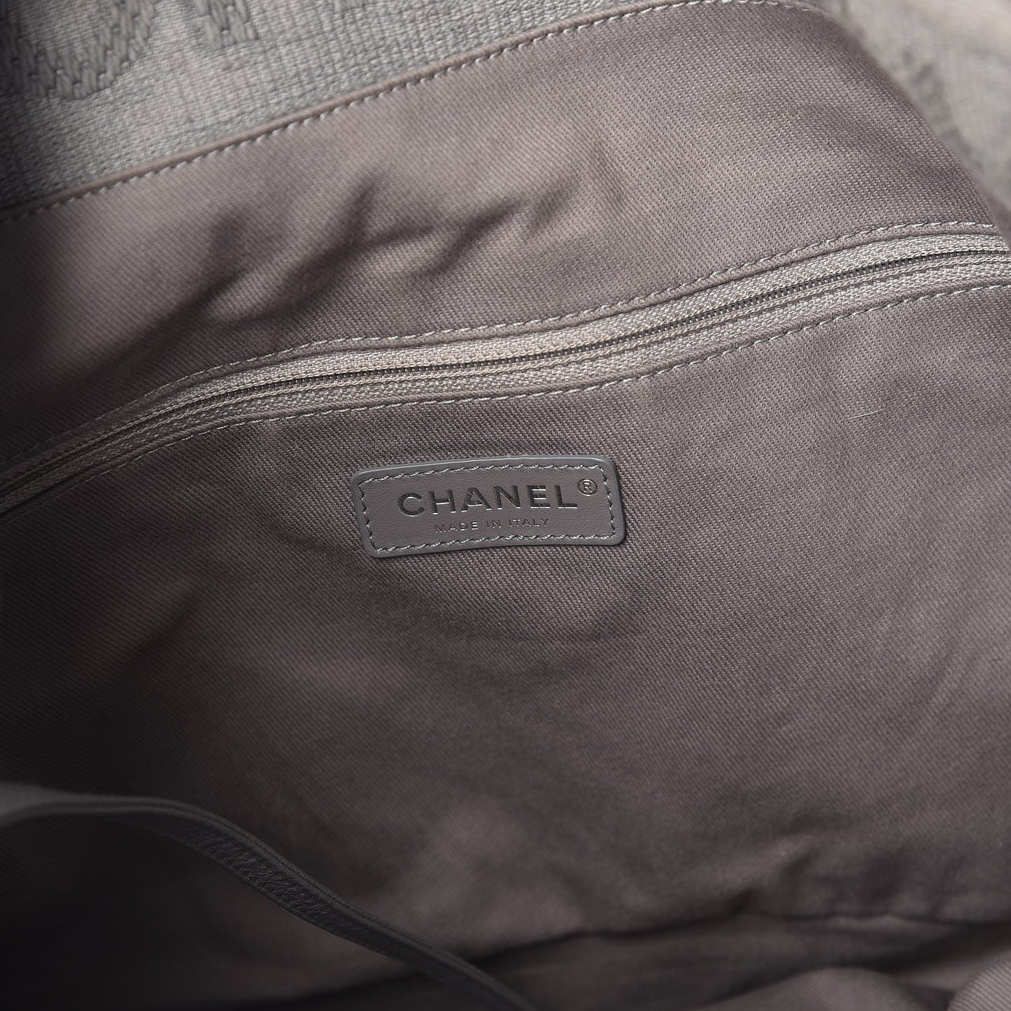 Canvas Small Double Face Tote Gray