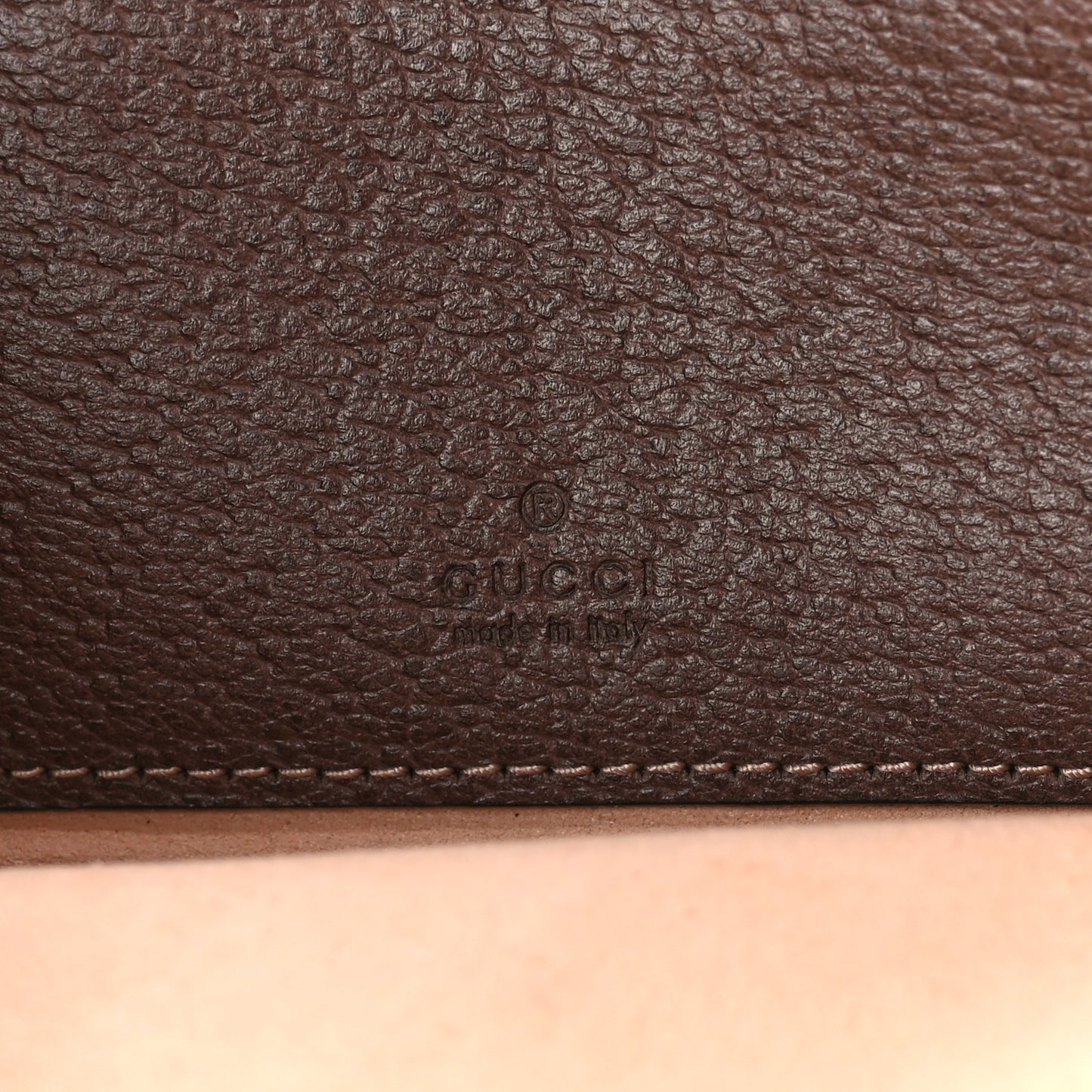 GG Supreme Monogram Web Mini Ophidia GG Bag Brown