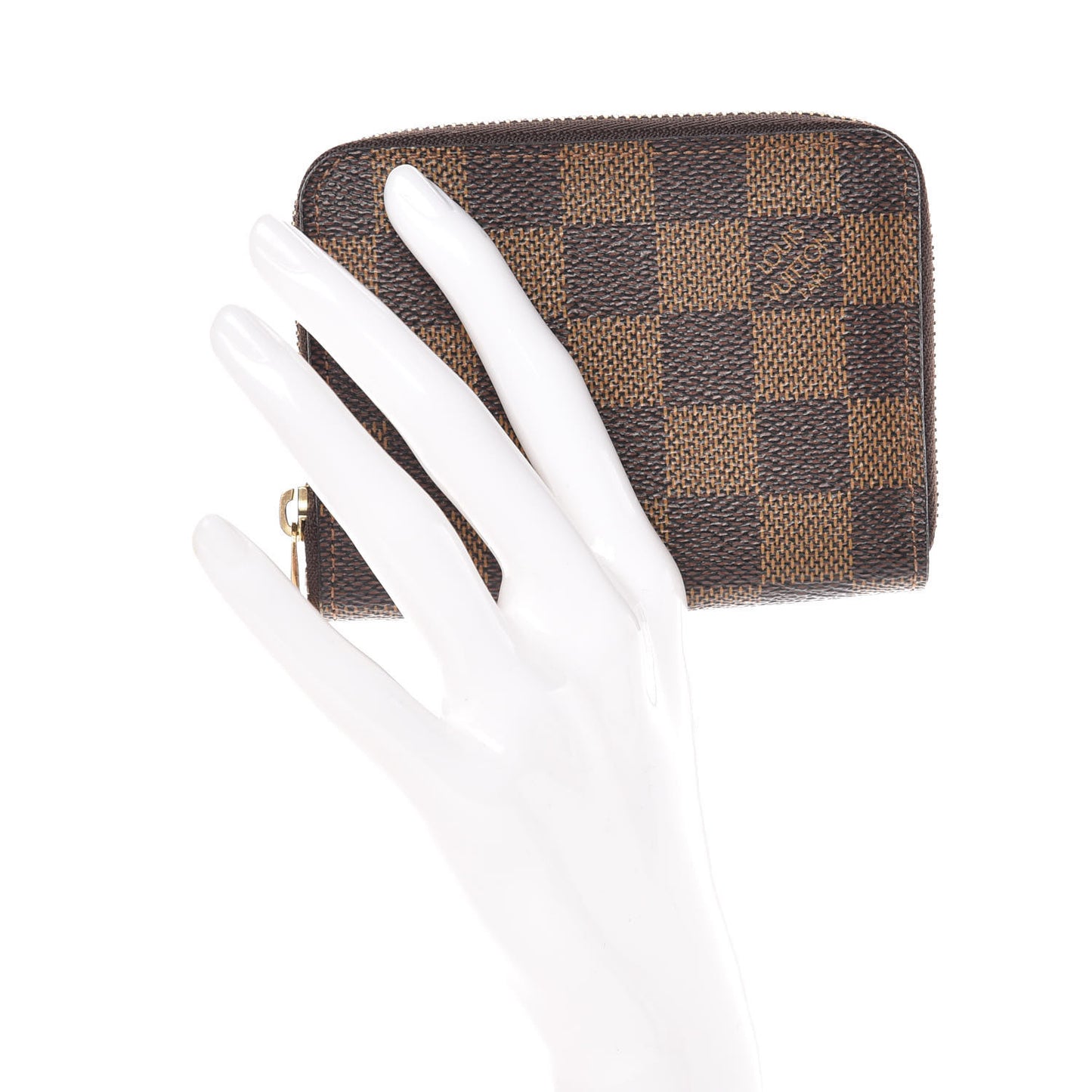 Damier Ebene Zippy Coin Purse