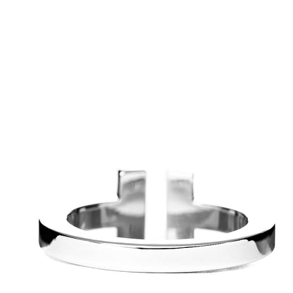 Tiffany Sterling Silver T Square Ring 49 5 3 of 4
