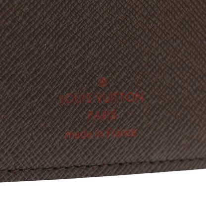 Louis Vuitton Damier Ebene Medium Ring Agenda Cover 6 of 6