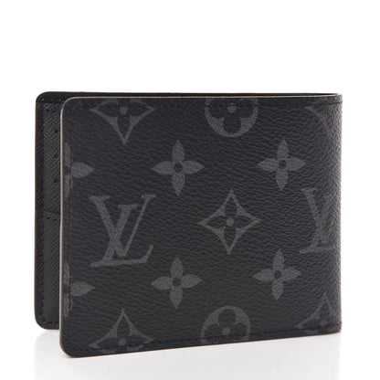 Louis Vuitton Monogram Eclipse Slender Wallet 3 of 8