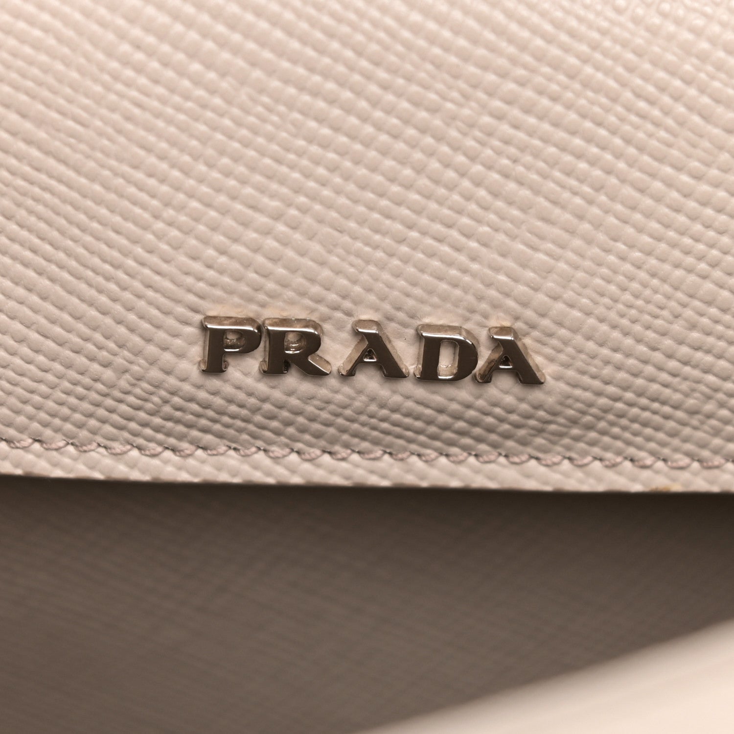Prada Saffiano Cuir Medium Double Handle Tote Argilla 5 of 13