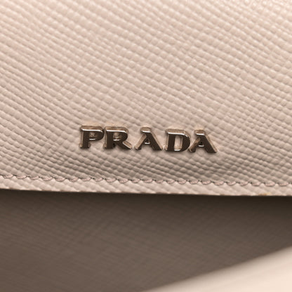 Prada Saffiano Cuir Medium Double Handle Tote Argilla 5 of 13