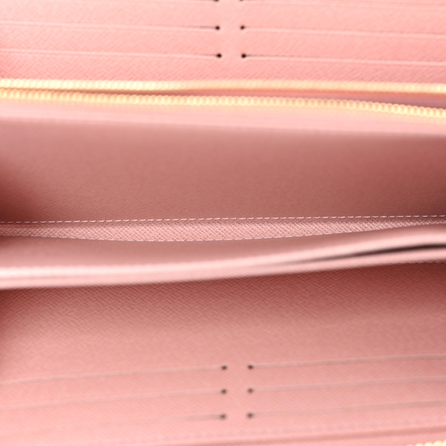 Damier Azur Zippy Wallet Rose Ballerine