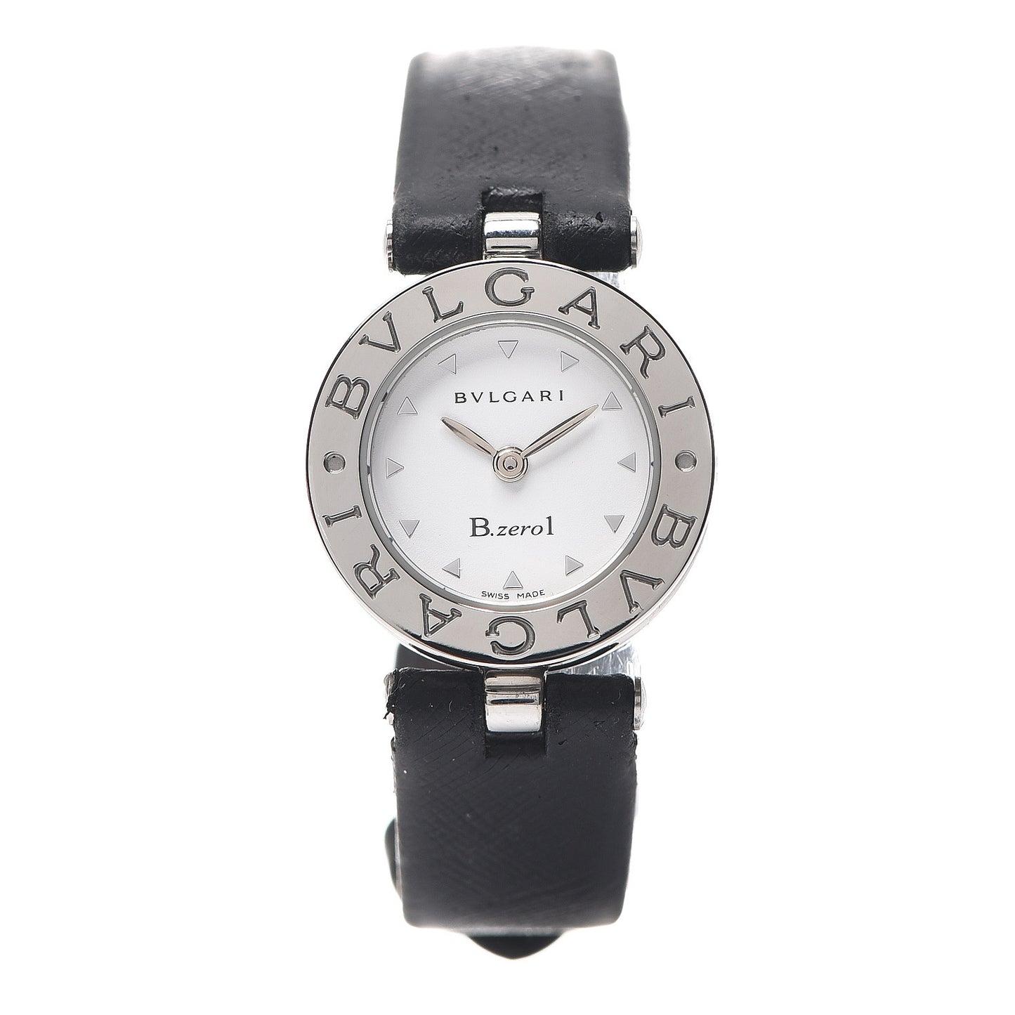 Stainless Steel Calfskin 22mm B.Zero1 Quartz Watch