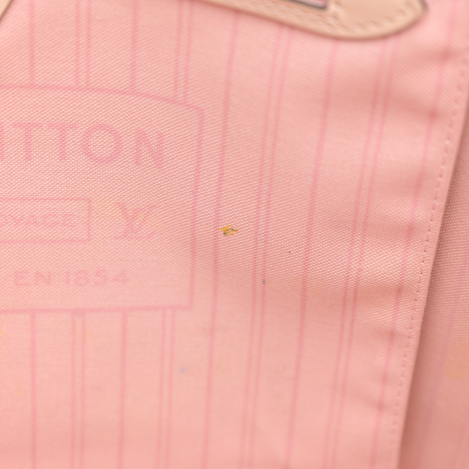 Louis Vuitton Damier Azur Braided Neverfull MM Pink 11 of 11