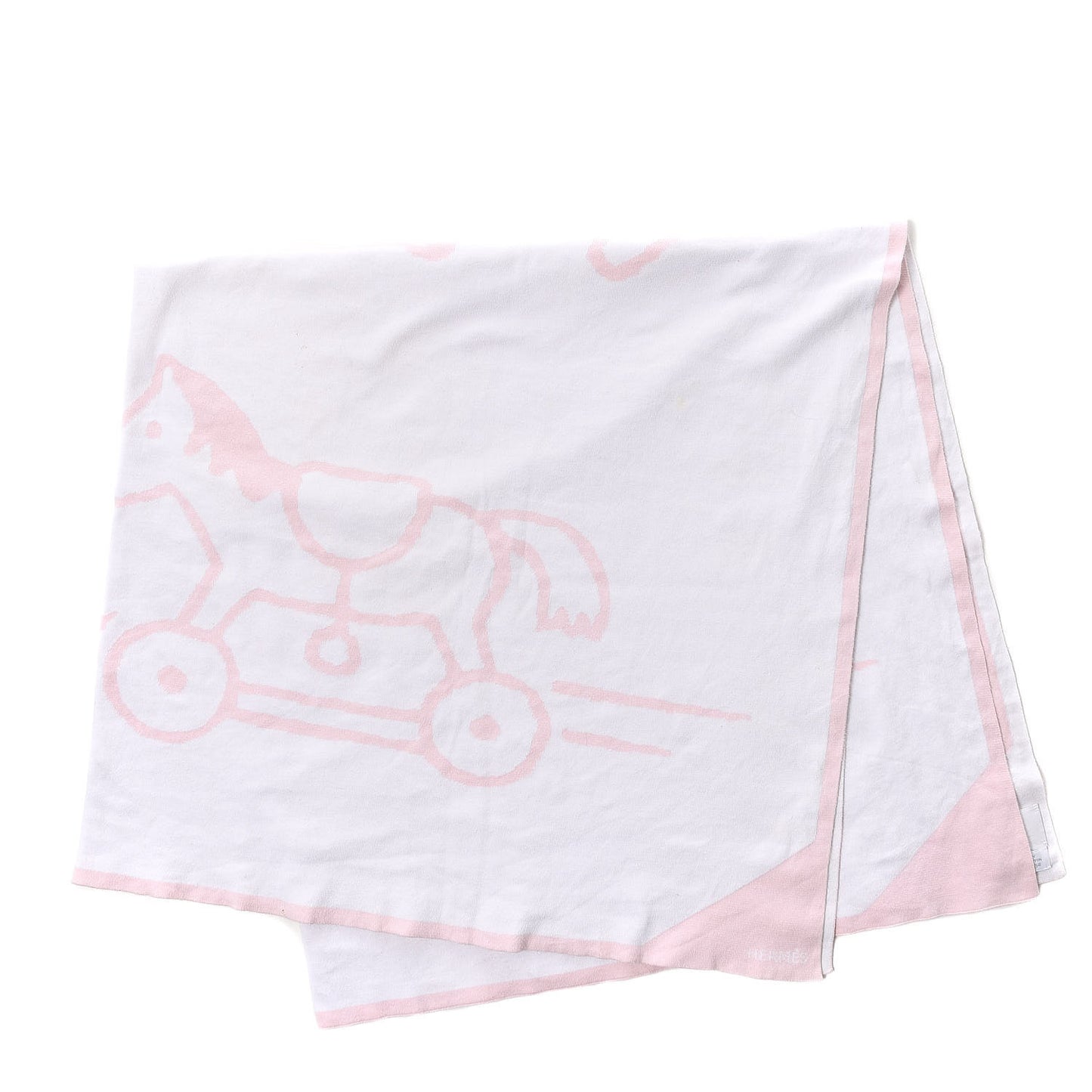 Cotton Adada Knit Baby Blanket Rose Lilac