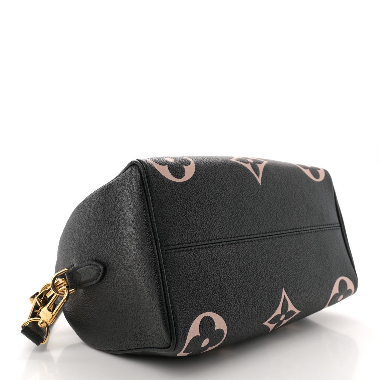 Empreinte Monogram Giant Speedy Bandouliere 25 Black Beige
