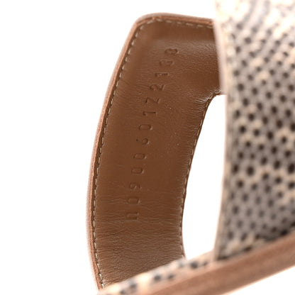 Hermes Lizard Oran Sandals 40 Ombre 9 of 10