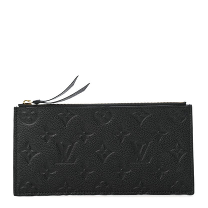 Louis Vuitton Empreinte Felicie Chain Wallet Zippered Insert Black 1 of 4