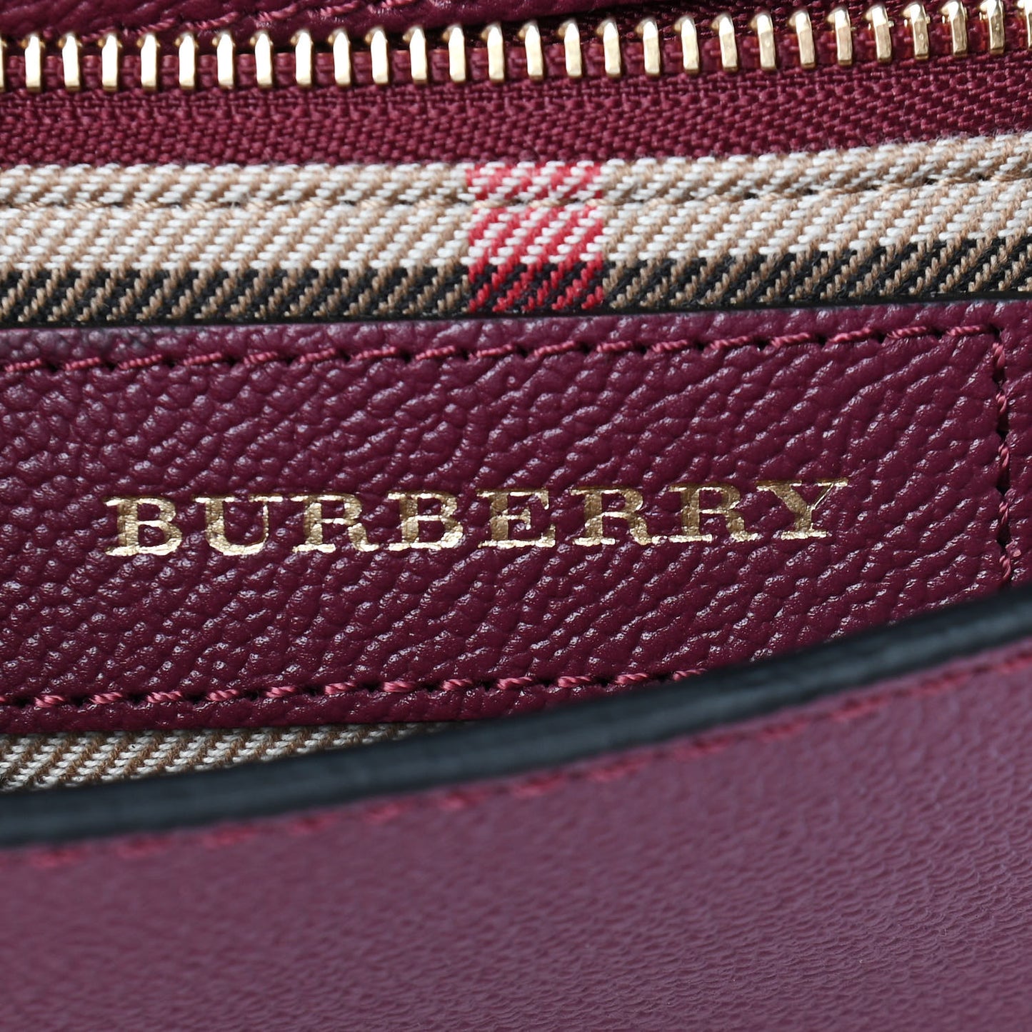 Soft Grain Calfskin Small Buckle Bag Dark Plum