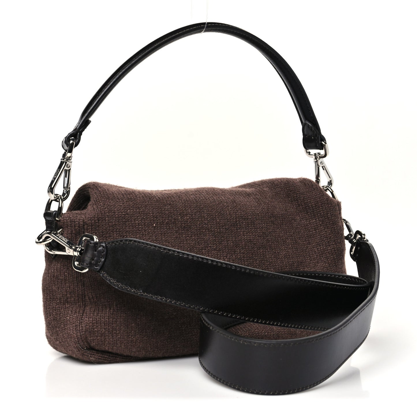 Cashmere Vitello Grace Baguette Brown