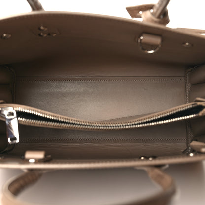 Saint Laurent Calfskin Crocodile Embossed Baby Sac De Jour Brown 4 of 11