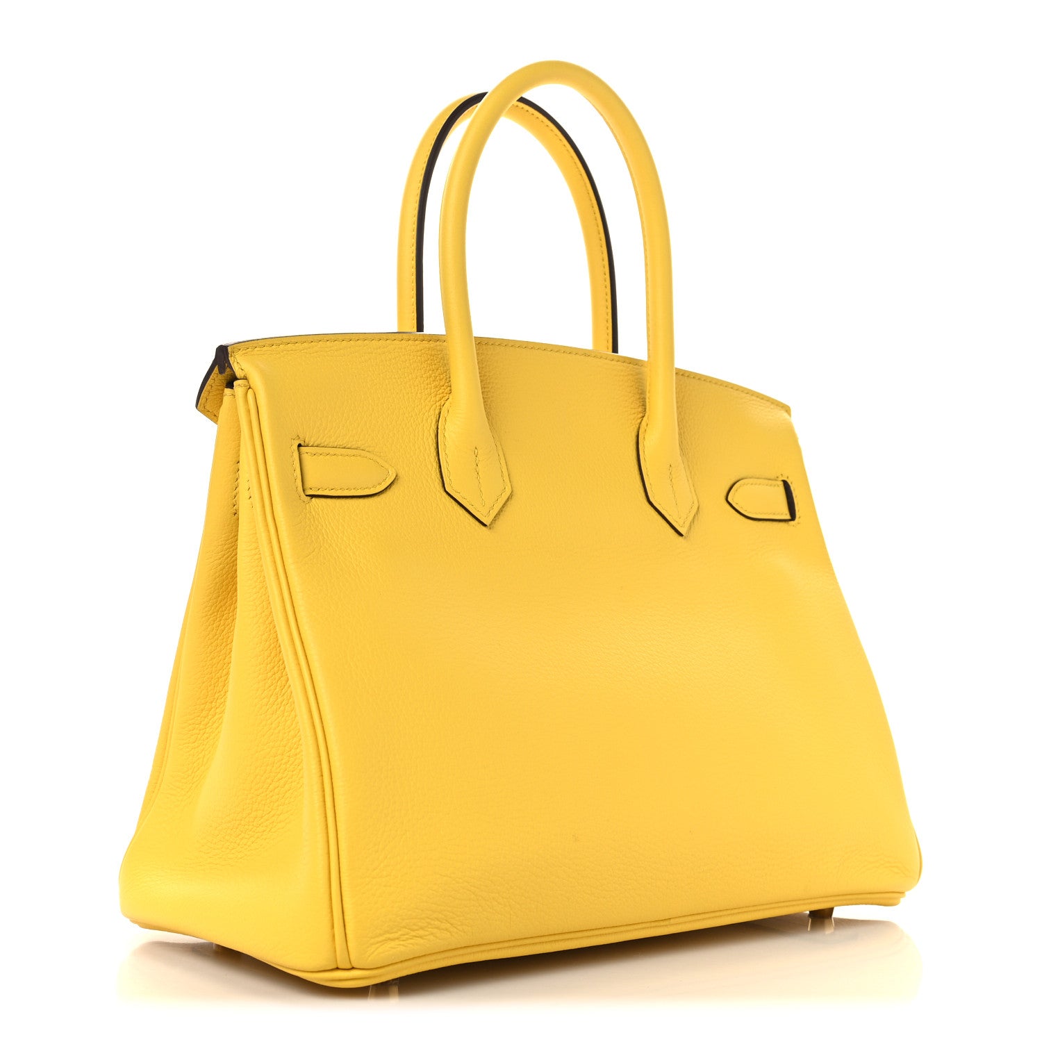 Hermes Togo Birkin 30 Jaune Citron 2 of 11
