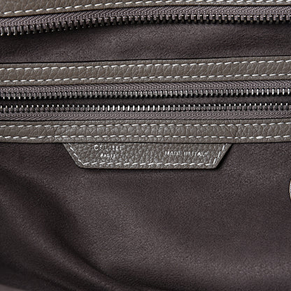 Celine Drummed Calfskin Mini Luggage Souris 6 of 9