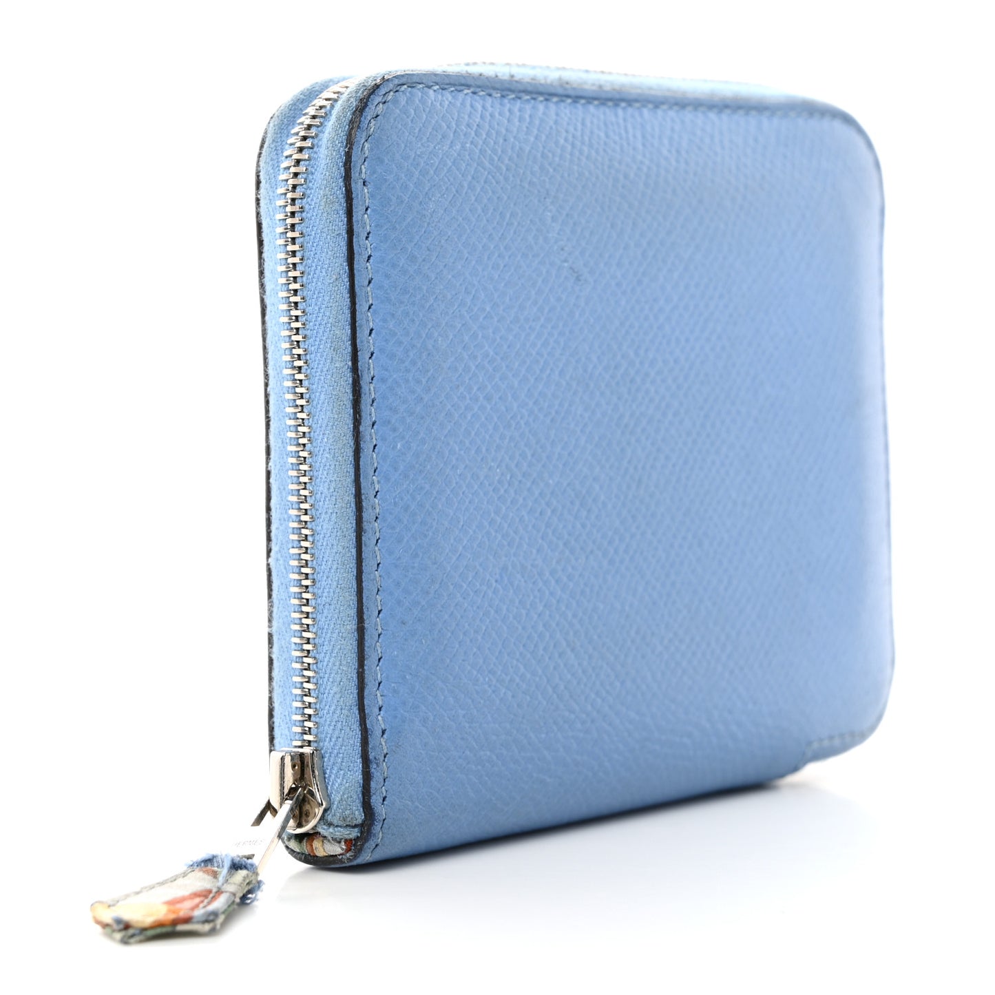 Epsom Silk'in Compact Wallet Bleu Paradis