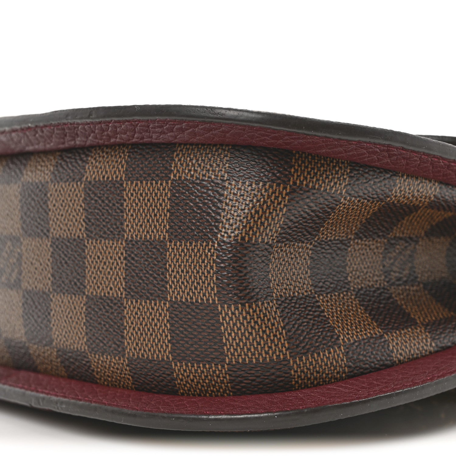 Louis Vuitton Damier Ebene Cuir Taurillon Wight Bordeaux 9 of 9