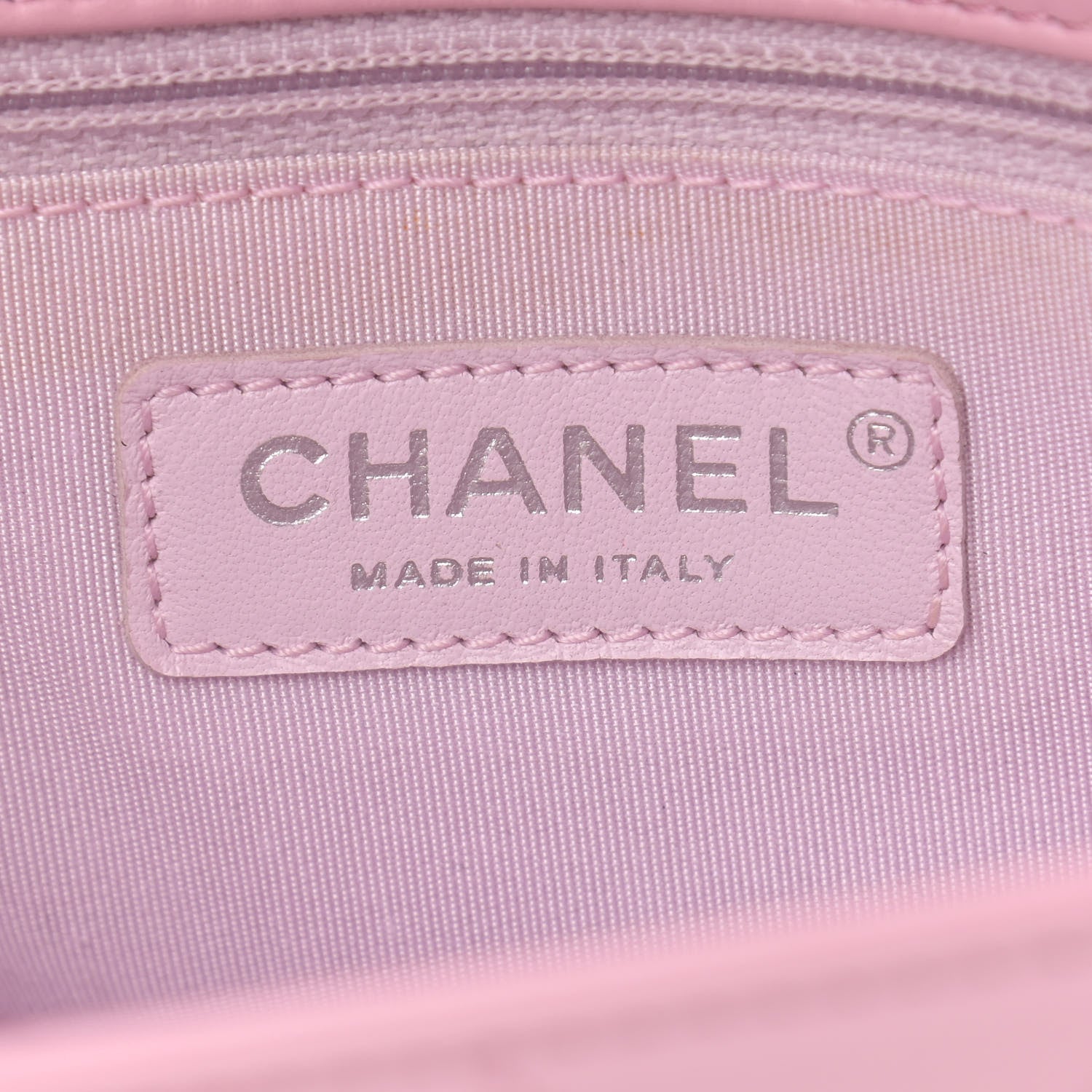 Chanel Calfskin Stitched Small Ring My Bag Flap Crossbody Pink 5 of 10