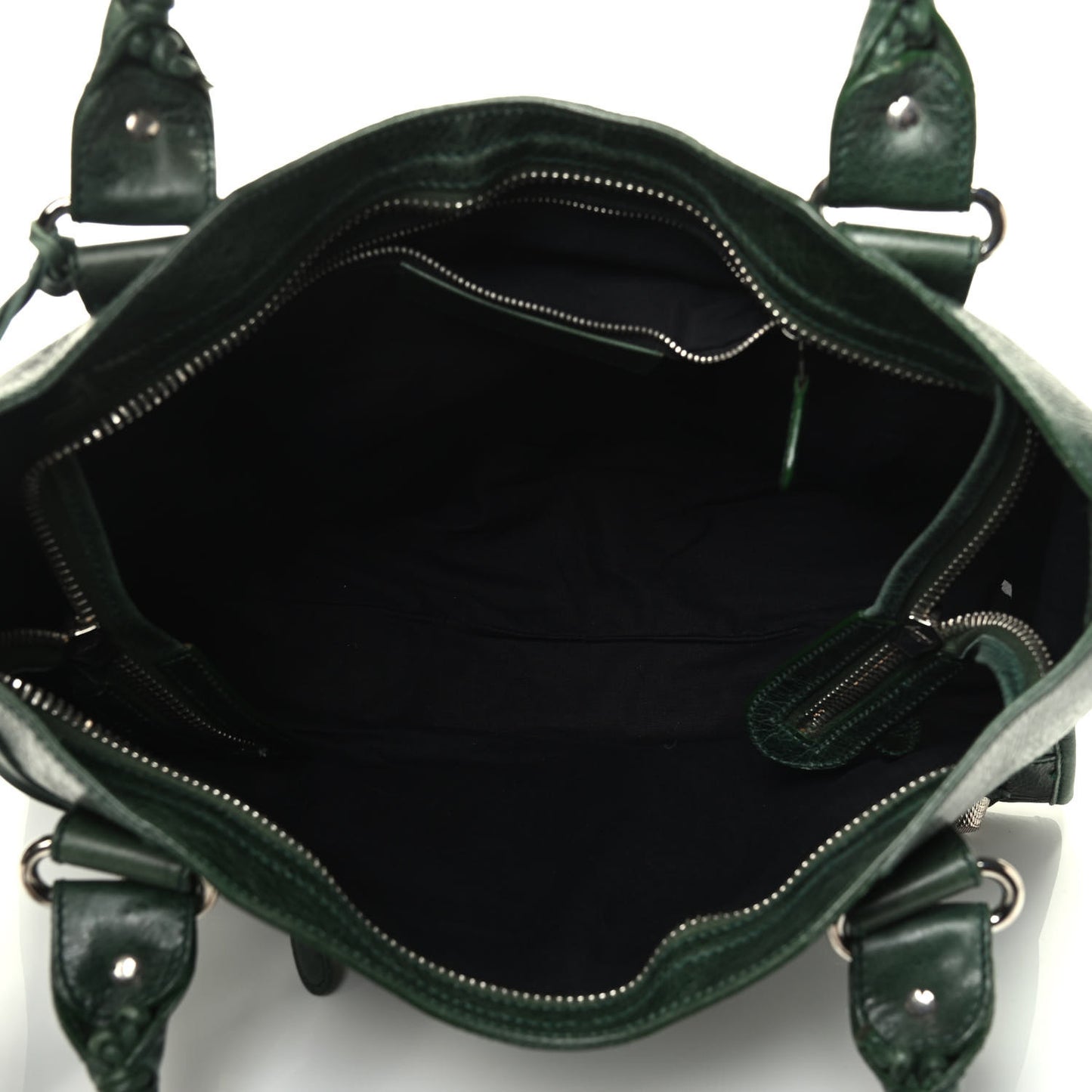 Agneau Giant 21 Silver Hardware City Evergreen