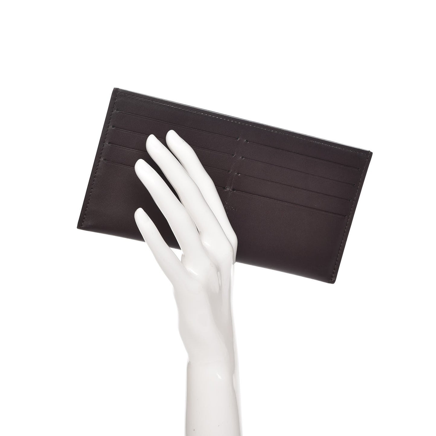 Calfskin Felicie Chain Wallet Card Holder Insert