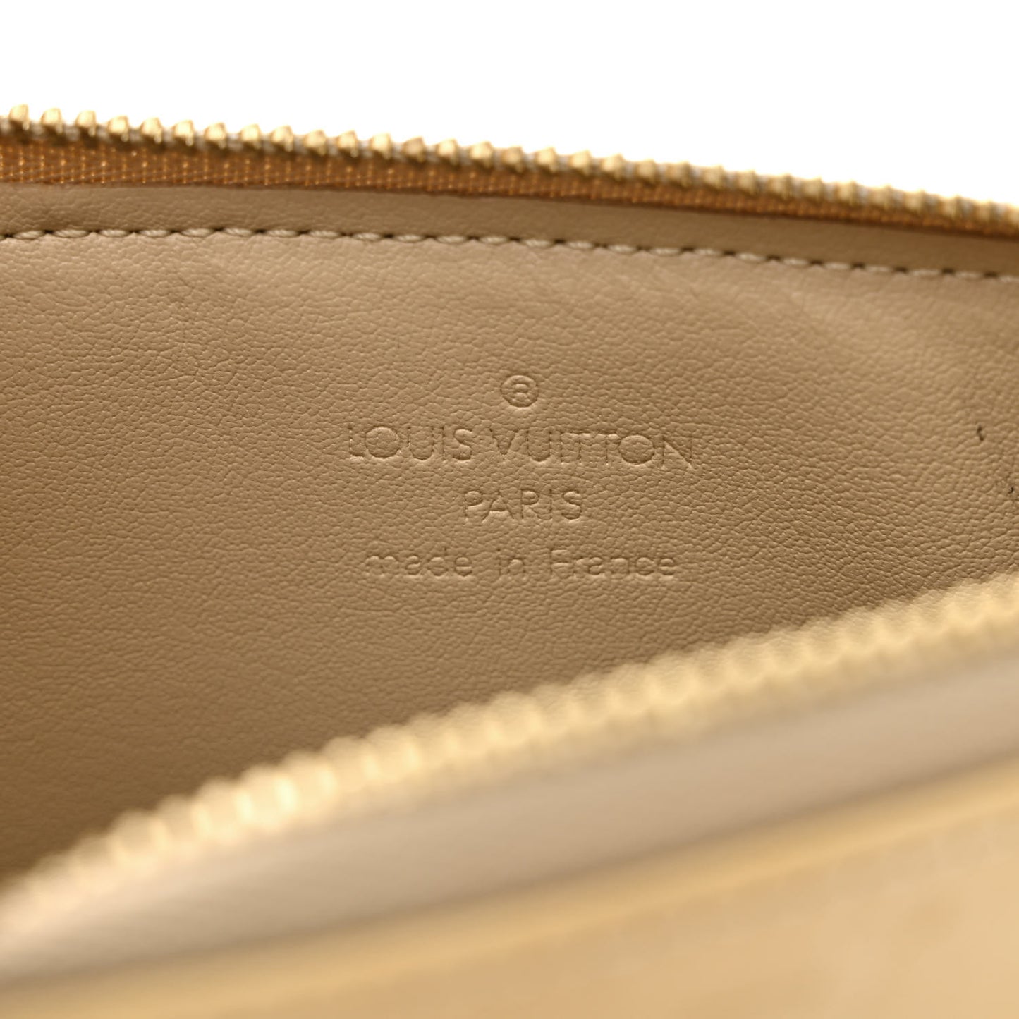 Vernis Lexington Fleurs Pochette Beige